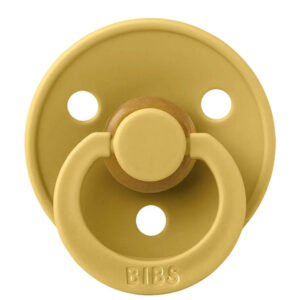 Suzeta din latex Bibs Color 6-18 luni Mustard Bibs