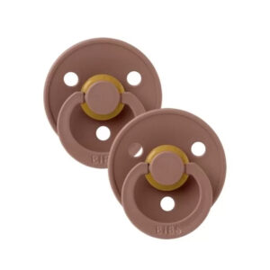 Suzete Colour 6-18 luni 2buc Woodchuch and Woodchuch Bibs