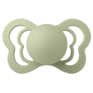 Suzeta din silicon Bibs Couture 0-6 luni Sage Bibs