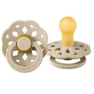Suzeta din latex Bibs Boheme 0-6 luni Vanilla Bibs