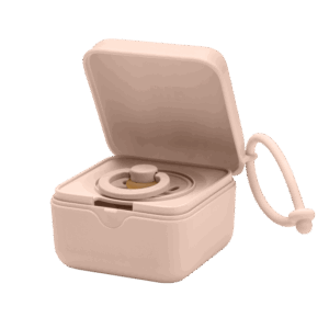 Cutie pentru suzeta Bibs culoarea Blush