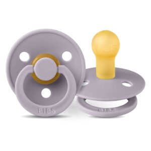 Suzeta din latex Bibs Color 0-6 luni Fossil Grey Bibs