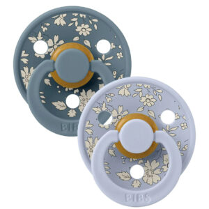 Suzeta din latex Bibs Liberty Colour 6-18 luni Capel Dusty Blue Mix Bibs