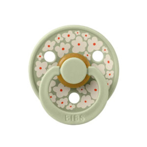 Suzeta din latex Bibs Studio Colour 0-6 luni Jasmine Field Sage Bibs