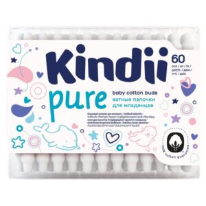 Betisoare ig Cleanic Kindii Cutie patr 60 buc