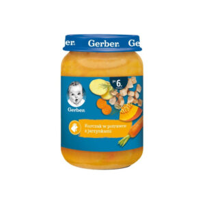 Piure de legume cu carne de pui 190g Gerber