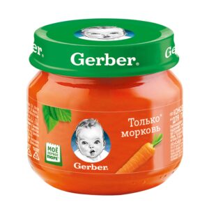 Gerber pireu din morcovi 80g