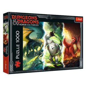 Puzzle Monstri legendari din Faerun 1000 piese,Trefl