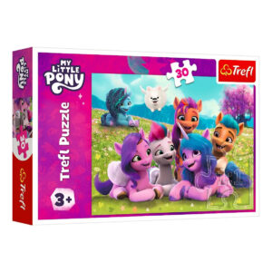 Puzzle - 30 - Friendly Ponies / Hasbro, My Little Pony Trefl
