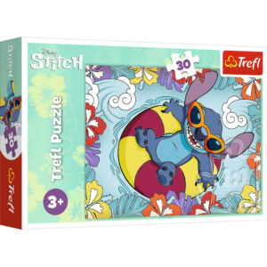 Puzzles Lilo and Stitch in vacanta 30 piese,Trefl