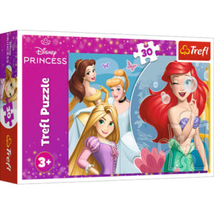 Puzzle 30 el. Beautiful princess day / Disney Princess Trefl
