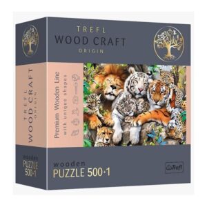 Puzzles - 501 - Wild Cats in the Jungle / Wooden Puzzles