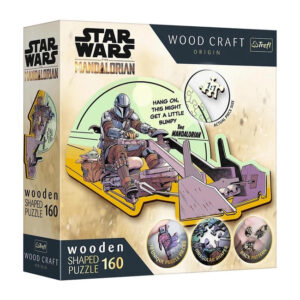 Puzzle din lemn figura Razbunatorii. Thanos pe tron 160 piese,Trefl