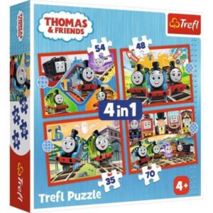 Trefl Puzzles - 4in1 - Amazing Thomas / Thomas and Friends