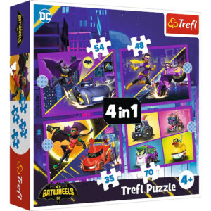 Puzzle 4in1 Meet Batwheels / Warner Batwheels Trefl