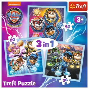 Puzzle 3in1 PAW PATROL,Trefl