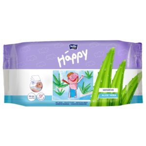 Servetele umede p/u copii Bella Baby Happy sensitive Aloe Vera 56 buc