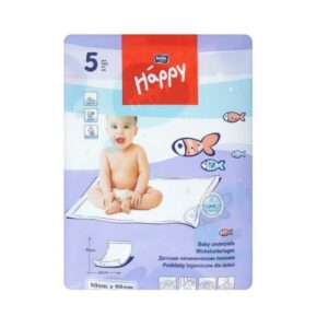 Cearsaf absorbant Happy 60x90 5 buc