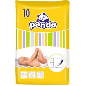 Aleze igienice pentru copii 60x60 Nr.10 buc Panda