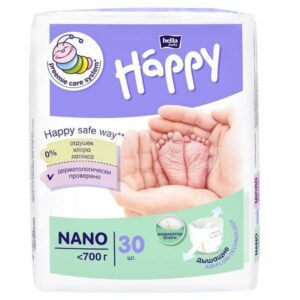 Scutece p/copii Bella Baby Happy Nano 30buc