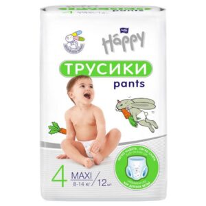 Chiloti Bella Baby Happy Pants MAXI 12buc