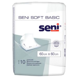 Pelinci absorbante igienice p/u copii Seni Basic 60x60 10 buc