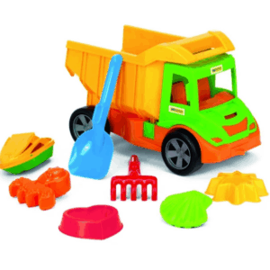 Camion Multi + accesorii nisip 8 buc WADER SUMMER