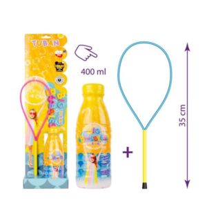 SET Inel + cu bule de sapun de 400 ml TUBAN SUMMER