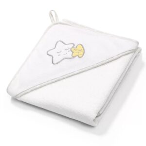 Prosop cu capota 100x100 / Alba/ BabyOno,