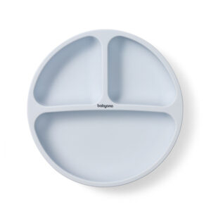 Placa de silicon cu ventuza albastru Babyono