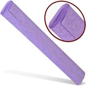 Hirtie creponata Premium 200x50 cm liliaciu