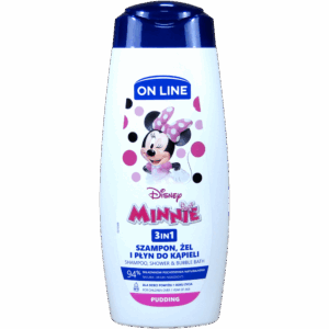 On Line Disne Sampon+gel3in1 Minnie 400ml