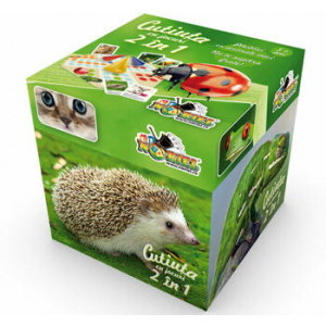 Joc de masa Cutiuta cu activitati 2 in 1 Noriel