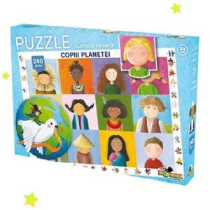 NOR3027, Puzzle 240 piese - Copiii planetei 2017