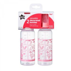 Biberon Basics 2x250ml TT0010-Roz Tomme Tippee