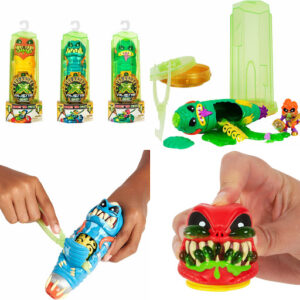 Figurina extraterestru cu slime Alien Hunters Treasure X MOOSE