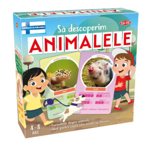 Sa Descoperim Animalele Joc Educativ TACTIC