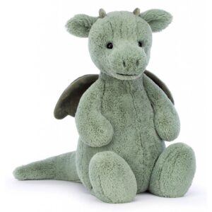 Jucarie de plus Dragon mare -verde, 67 cm JELLY CAT