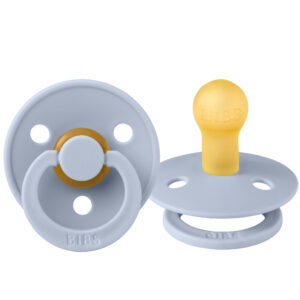 Suzeta din latex Bibs Color 0-6 luni Dusty Blue Bibs