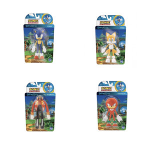 Figurina Sonic in asort. Bend-Ems LONGSHORE
