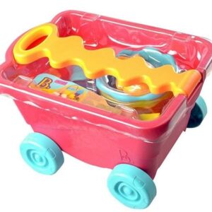 Set de joaca cu nisip si apa -CARUCIOR -MANGO (11 piese) BATTAT SUMMER