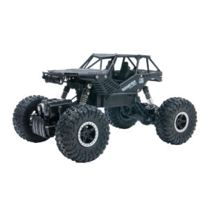 Masina cu RC OFF-ROAD CRAWLER — TIGER (negru mat, acumul. 4,8V, 1:18)