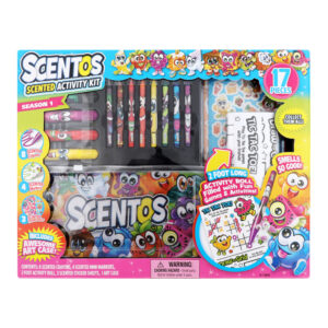 Set pentru creatie cu creioane si markere SCENTOS Compania Vesela