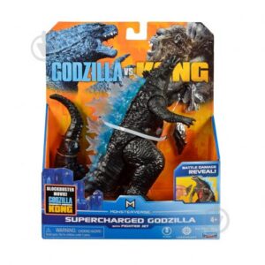 Figurina Godzilla cu avion 15 cm Godzilla vs. Kong Pets Alive ZURU