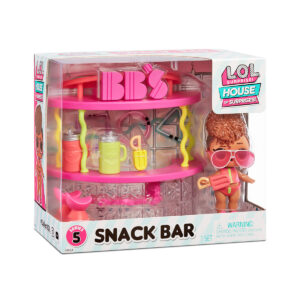 Set papusa L.O.L. SURPRISE! Seria House of Surprises Snack Bar Playset - Rip Tide
