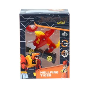 Masina-transformer Screechers Wild! S4 L1 - HELLFIRE TIGER 360
