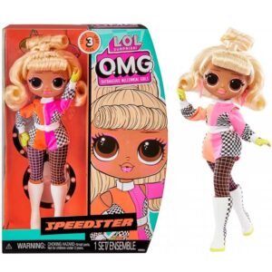 Papusa cu accesorii L.O.L. Surprise! OMG HoS S3 Speedster