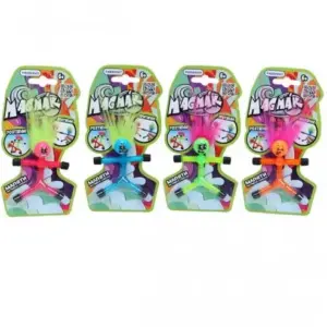 Figurina omulet spiralat cu magnet Magmak diverse culori si emoticoane