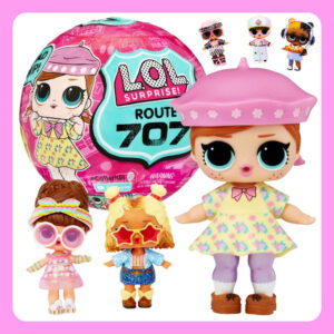 Papusica L.O.L. SURPRISE! seria ROUTE 707 W2 - Legendarele papusi L.O.L. Surprise MGA