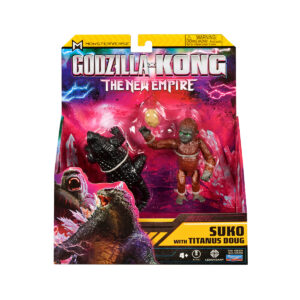 Set figurina cu articulatii Suko 9cm cu Titanus Doug seria Godzilla x Kong, The New Empire Godzilla vs. Kong
